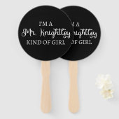 Ich bin ein Mr. Knightley-Typ Mädchen I Fächer (Vorne und Hinten)