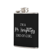 Ich bin ein Mr. Knightley-Typ Mädchen I Flachmann (Links)