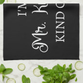 Ich bin ein Mr. Knightley-Typ Mädchen I Geschirrtuch (Gefaltet)