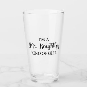 Ich bin ein Mr. Knightley-Typ Mädchen I Glas