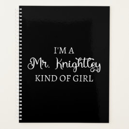 Ich bin ein Mr. Knightley-Typ Mädchen I Planer