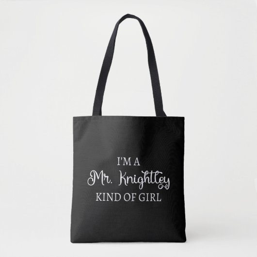 Ich bin ein Mr. Knightley-Typ Mädchen I Tasche (Vorderseite)