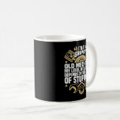 Ich bin ein mürrischer alter Mechaniker, Motor Zit Kaffeetasse (VorderseiteRechts)