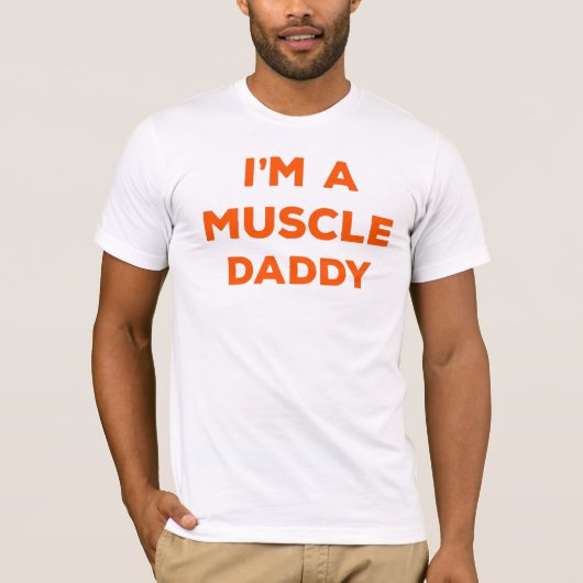 Ich bin ein Muscle Daddy Sleeveless Shirt (Vorderseite)