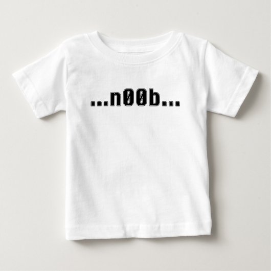 Ich bin ein n00b! baby t-shirt (Vorderseite)