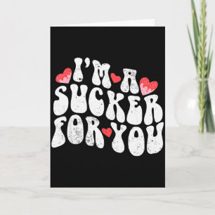 Ich bin ein Narr für dich Valentinstag Pun Couple Karte