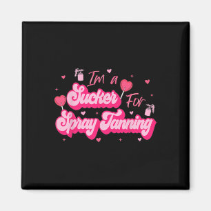 Ich bin ein Narr für Selbstbräuner Valentinstag Sp Magnet