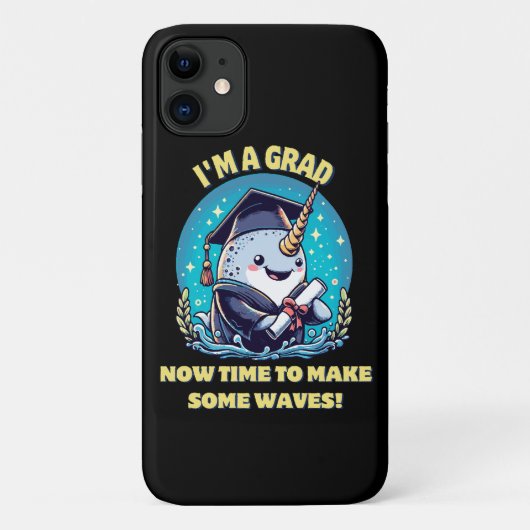 Ich bin ein Narwal-Absolvent! Jetzt Zeit, eine Wel Case-Mate iPhone Hülle (Rückseite)