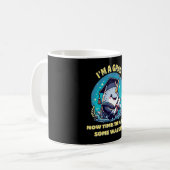 Ich bin ein Narwal-Absolvent! Jetzt Zeit, eine Wel Kaffeetasse (Vorderseite Links)