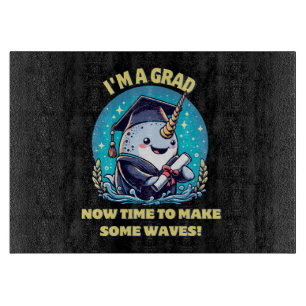 Ich bin ein Narwal-Absolvent! Jetzt Zeit, eine Wel Schneidebrett