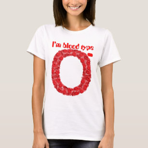 Ich bin ein negativer Bluttyp O T-Shirt