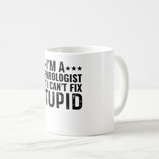Ich bin ein Nephrologe, aber ich kann keinen Dummk Kaffeetasse (VorderseiteRechts)