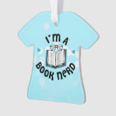 Ich bin ein Nerd aus dem Buch Ornament (Vorderseite)