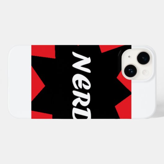 ICH BIN EIN NERD-iPhone-FALL Case-Mate iPhone Hülle (Rückseite (Horizontal))