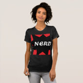 ICH BIN EIN NERD Offiziell T Shirt (Vorne ganz)