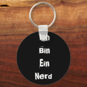 Ich bin Ein Nerd Schlüsselanhänger (Vorderseite)