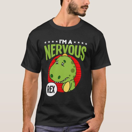 Ich bin ein nervöser Rex T-Shirt (Vorderseite)