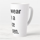 Ich bin ein nettes Karen-lustiges Karen-Mem Milchtasse (Rechte Ecke)