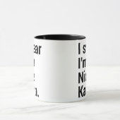 Ich bin ein nettes Karen-lustiges Karen-Mem Tasse (Zentrum)