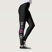 "Ich bin ein nettes Mädchen" Leggings (Rechts)