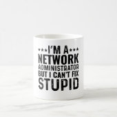 Ich bin ein Netzwerkadministrator, aber ich kann k Kaffeetasse (Mittel)