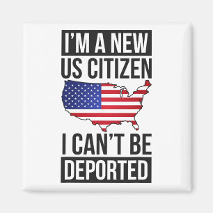 Ich bin ein neuer US-Bürger USA US-Staatsbürgersch Magnet