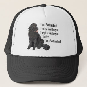 Ich bin ein Neufundland Truckerkappe