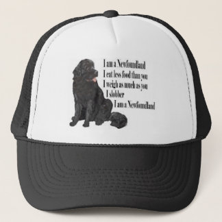 Ich bin ein Neufundland Truckerkappe