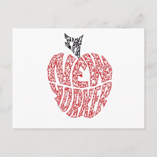 ICH BIN EIN NEW YORKER POSTKARTE (Vorderseite)