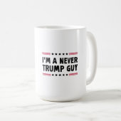 Ich bin ein nie Trump-Typ, der sich gegen Trump en Kaffeetasse (VorderseiteRechts)