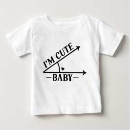 Ich bin ein Niedlicher Baby Funny Baby T - Shirt
