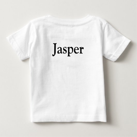 Ich bin ein Niedlicher kleiner Bugger Baby T-shirt (Rückseite)