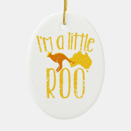 Ich bin ein niedlicher Mutterschaftsentwurf Keramik Ornament