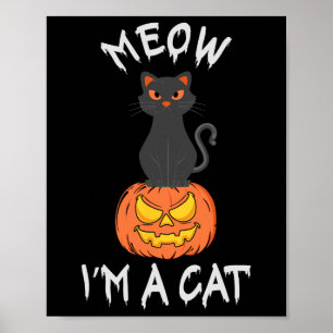 Ich bin ein Niedliches Halloween-Kostüm für Männer Poster