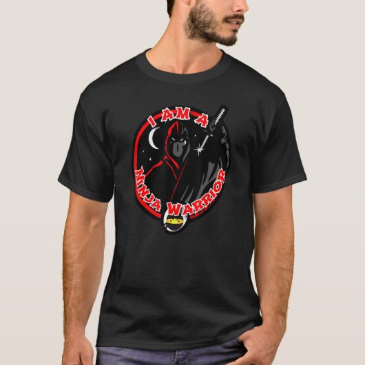 Ich bin ein Ninja-Krieger T-Shirt (Vorderseite)