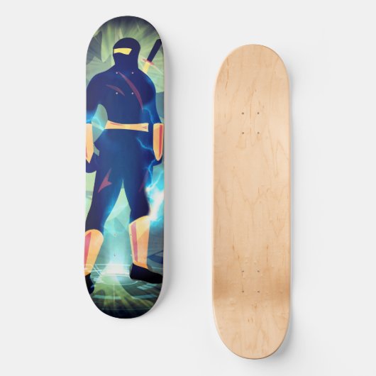 Ich bin ein Ninja Skateboard (Vorderseite)