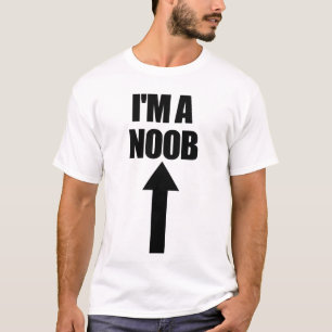 Ich bin ein Noob Arrow, der Video Game Gamer Noob T-Shirt