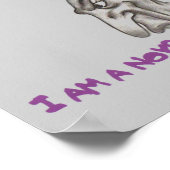 ICH BIN EIN NOYD! 11 Zoll X 9 Zoll Print Poster (Ecke)