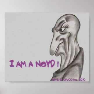ICH BIN EIN NOYD! 11 Zoll X 9 Zoll Print Poster