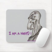 ICH BIN EIN NOYD! Mausunterlage Mousepad (Mit Mouse)