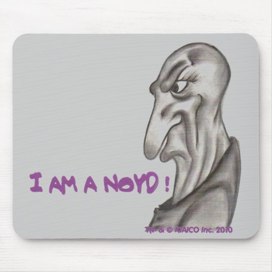 ICH BIN EIN NOYD! Mausunterlage Mousepad (Vorne)