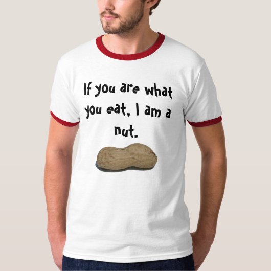 Ich bin ein Nut-Shirt T-Shirt (Vorderseite)