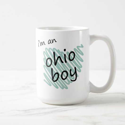 Ich bin ein Ohio-Junge Kaffeetasse (Rechts)