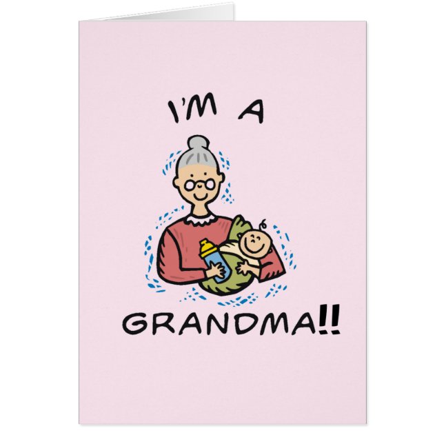 Ich bin ein Oma-Oma und Baby (Vorne)