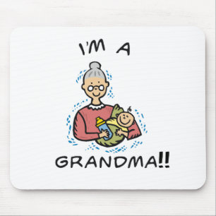 Ich bin ein Oma-Oma und Baby Mousepad