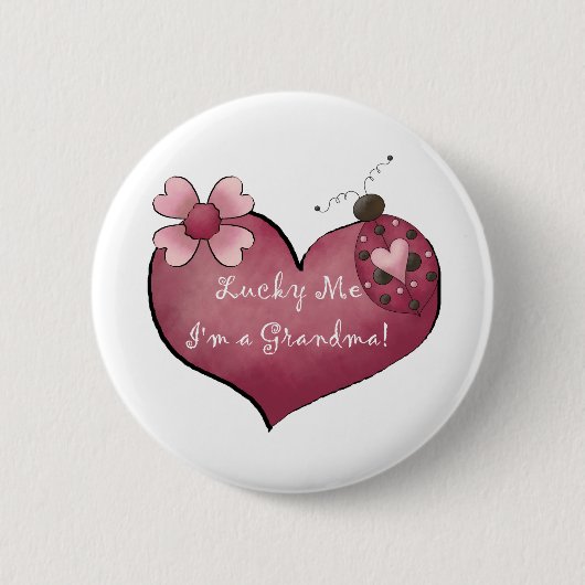 Ich bin ein Oma-Tshirts und Geschenke Button (Vorderseite)