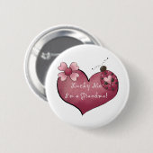 Ich bin ein Oma-Tshirts und Geschenke Button (Vorne & Hinten)