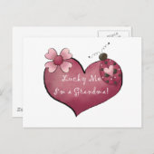 Ich bin ein Oma-Tshirts und Geschenke Postkarte (Vorne/Hinten)