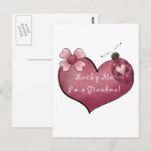 Ich bin ein Oma-Tshirts und Geschenke Postkarte (Vorne/Hinten)