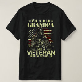 Ich bin ein Opa und ein Veteran nichts macht mir A T-Shirt